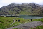 Coruisk dwellers departing