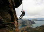 Jess on the rope