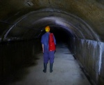 Inside the west tunnel