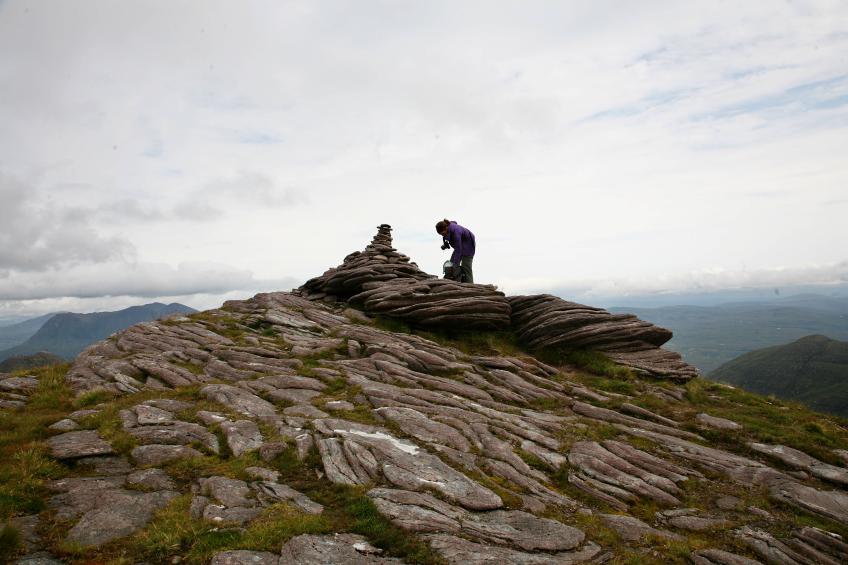 20140802-114207.jpg - Hannah at the summit