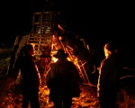 Watching the bonfire