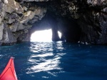 Entering the arch