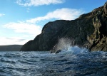 Breaking waves, east coast of Parc