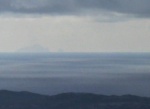 Hirta and Boreray in the haze