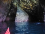 Inside the cave