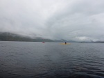 Hannah and Ian on Loch Carron