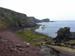Beach with a cave