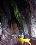Inside the cave