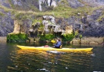 Passing more tufa formations