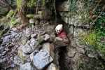 John modifying the entrance