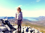 Hannah at the summit
