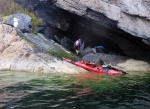 Steve at the puffin cave