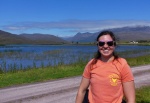 Gwen at Loch an Lòin