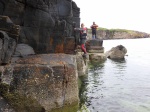 Annie and Steve on the Applecross north coast