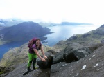 High on the ridge
