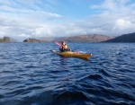 Hannah on the water