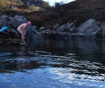 Contemplating the dive